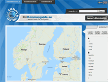 Tablet Screenshot of dinkommunguide.se
